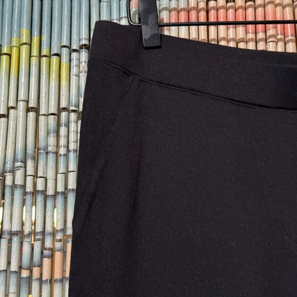 Iman Global Chic Slip into Slim Perfect Ponte Ankle Pant, Black, Large - Picture 8 of 13